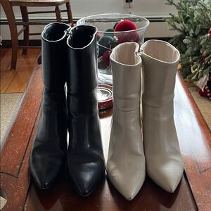 DV by Dolce Vita Two-Tone Ankle Booties